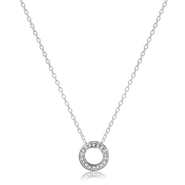 Colar prata 925 estilo pandora