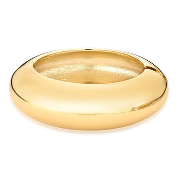Pulseira maxi bracelete com banho de ouro18k