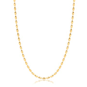 Colar choker gominhos dourada